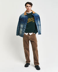 Graphic sweatshirt met ronde hals