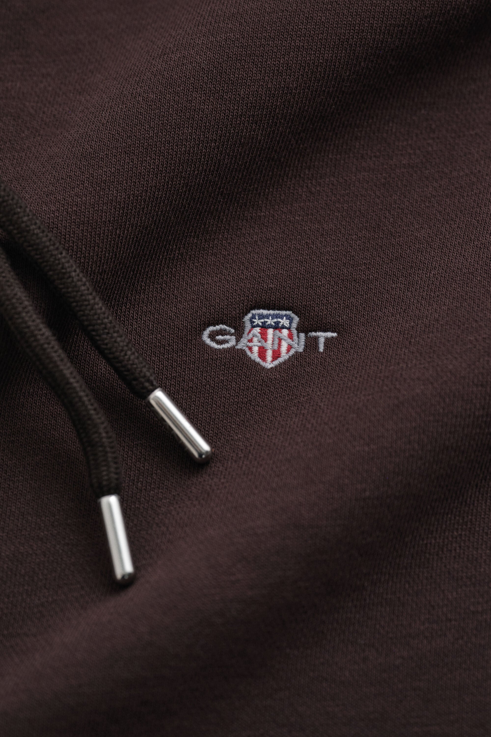 Shield hoodie met ritssluiting