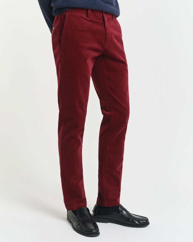 Slim Fit corduroy chino