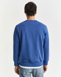 Shield sweatshirt met ronde hals