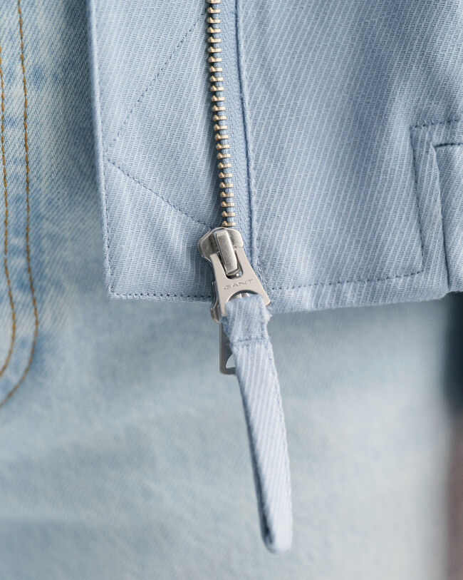 Bomberjack van linnenmix