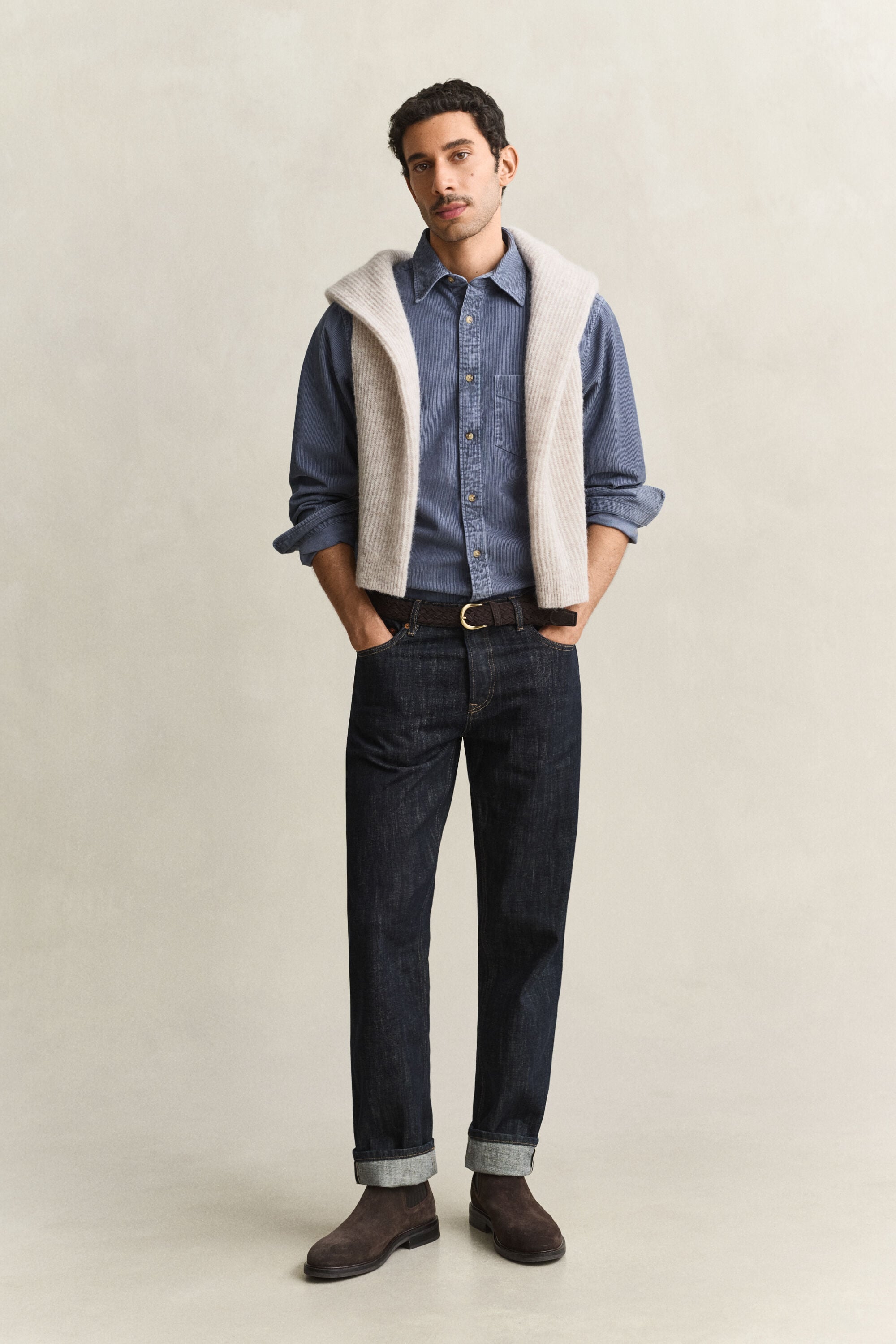 Corduroy overhemd