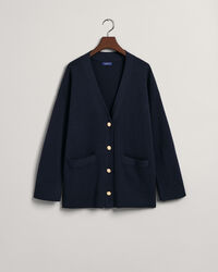 Relaxed Fit vest met V-hals