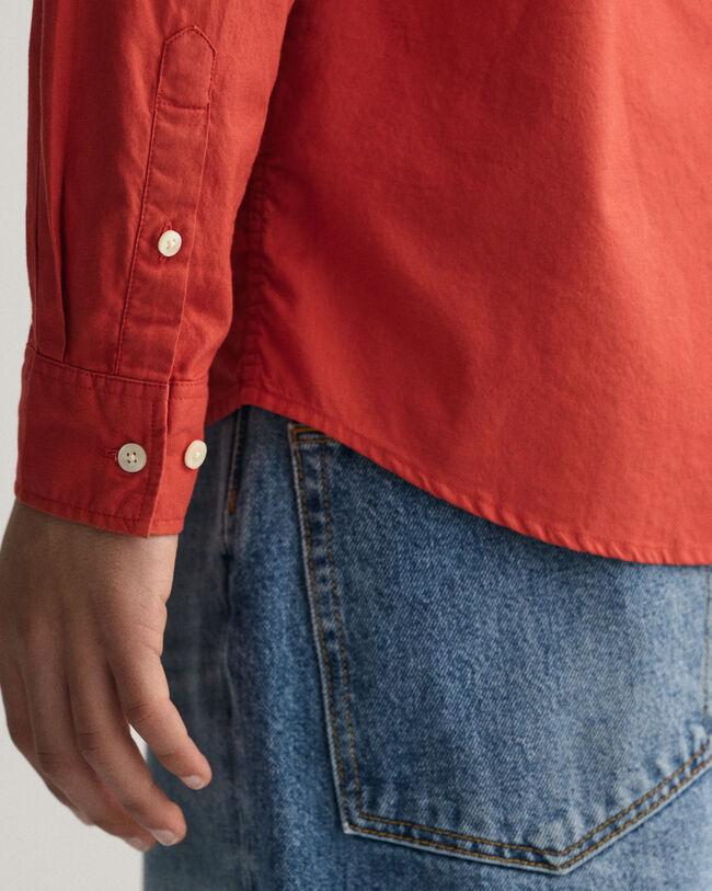 Teen Boys overhemd van katoenkeper