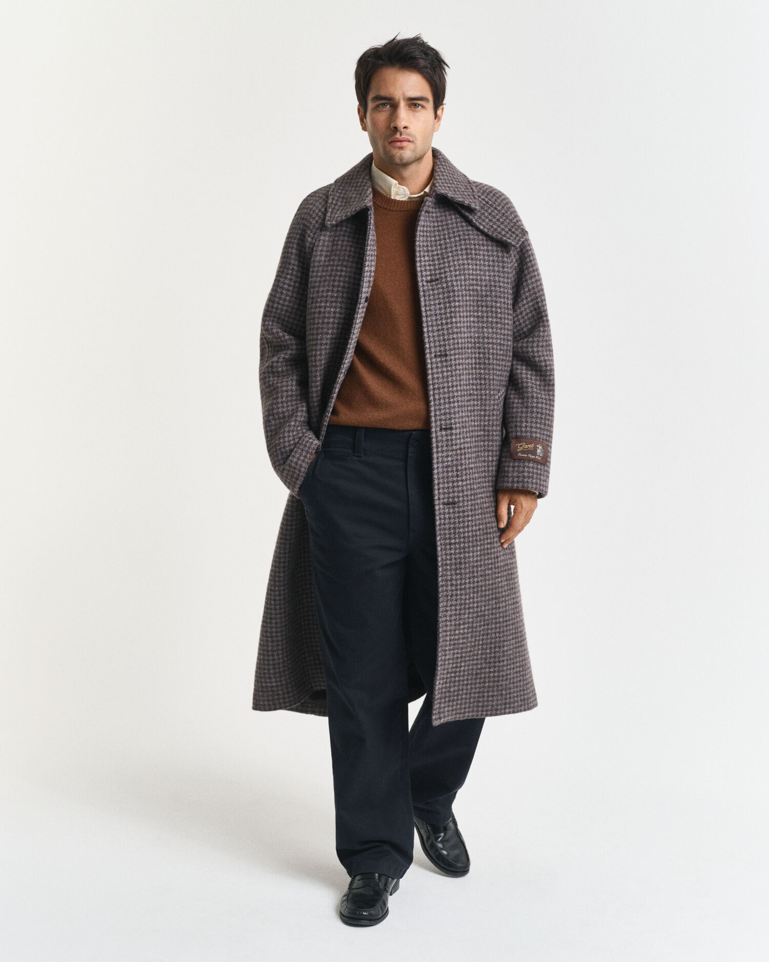 Kasjmier trui met ronde hals