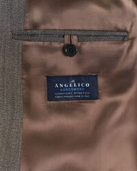 Kostuumjasje met visgraatmotief