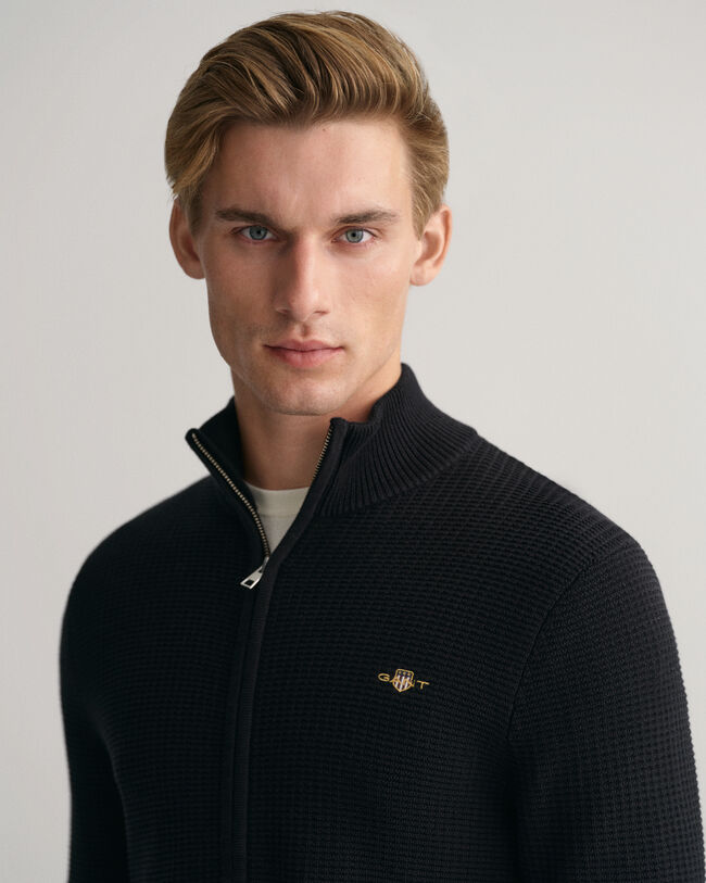 Katoenen Textured vest