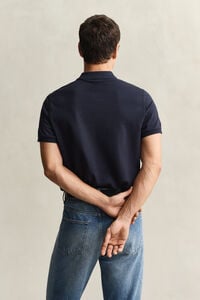 Regular Fit Shield piqu&eacute; poloshirt