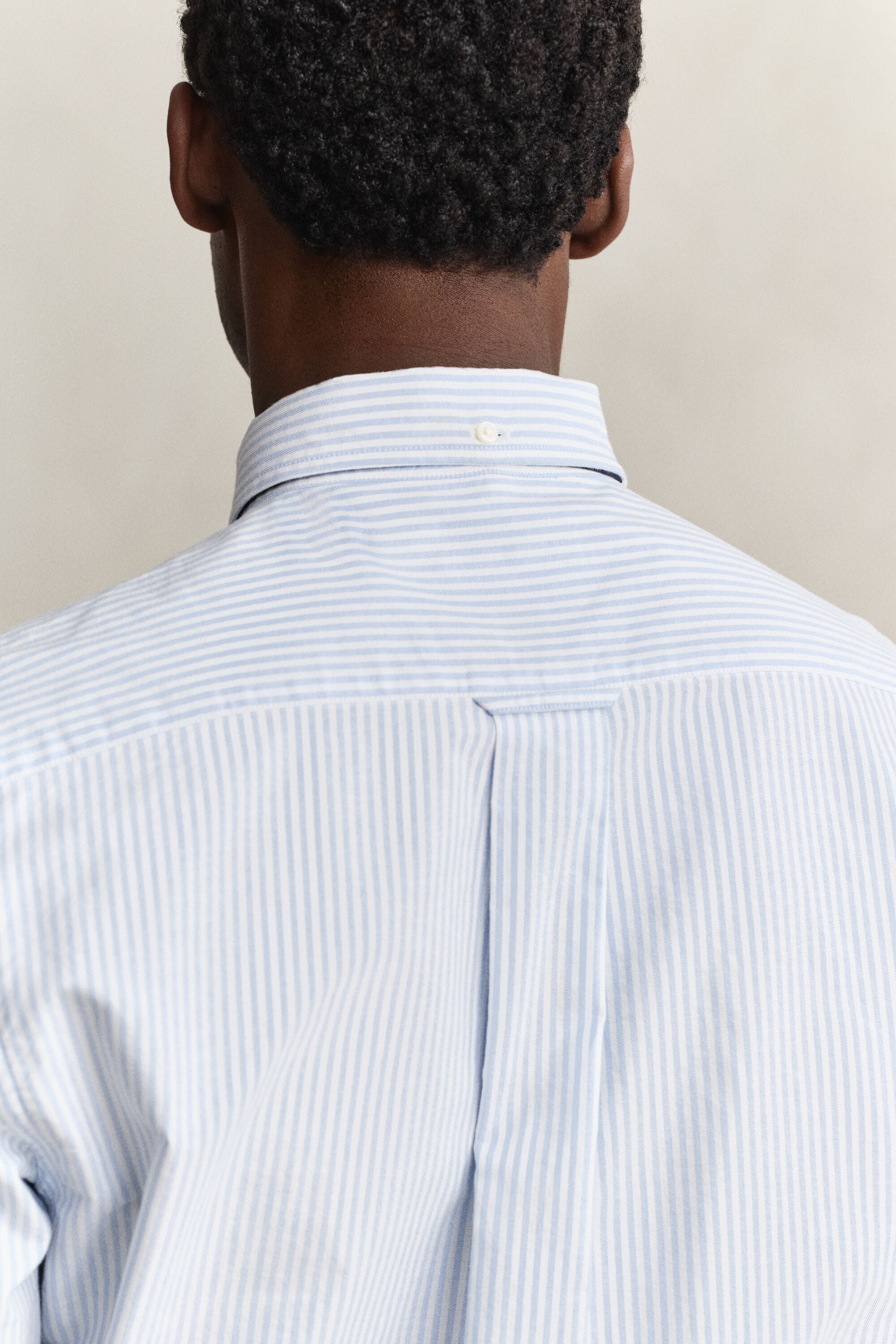 Classic Regular gestreept Oxford-overhemd