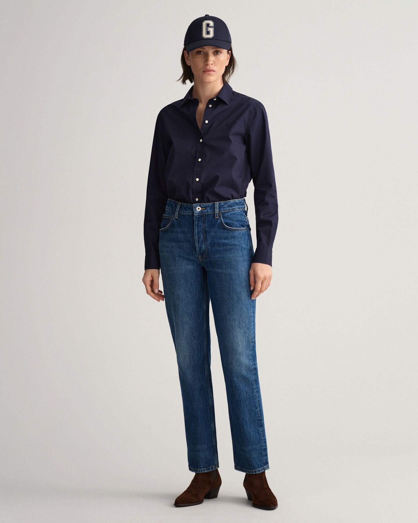 Regular Fit overhemd van poplin