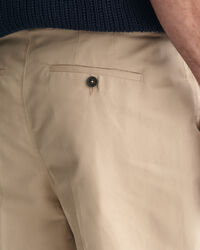 Regular Fit kostuumbroek van katoen