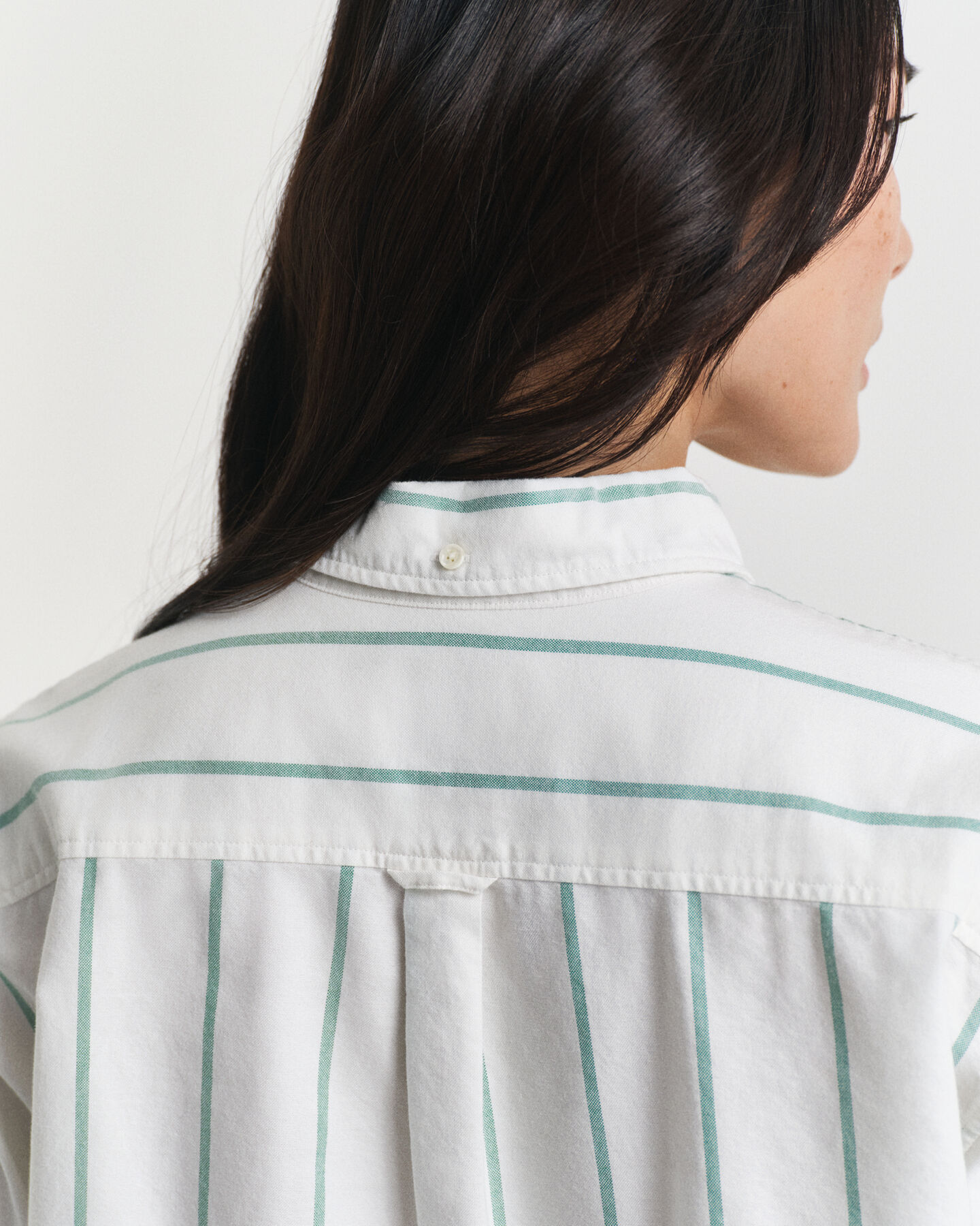 Relaxed Fit Classic Oxford-overhemd met strepen