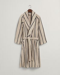 Gestreepte badjas