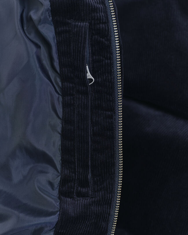 Corduroy gewatteerd jack