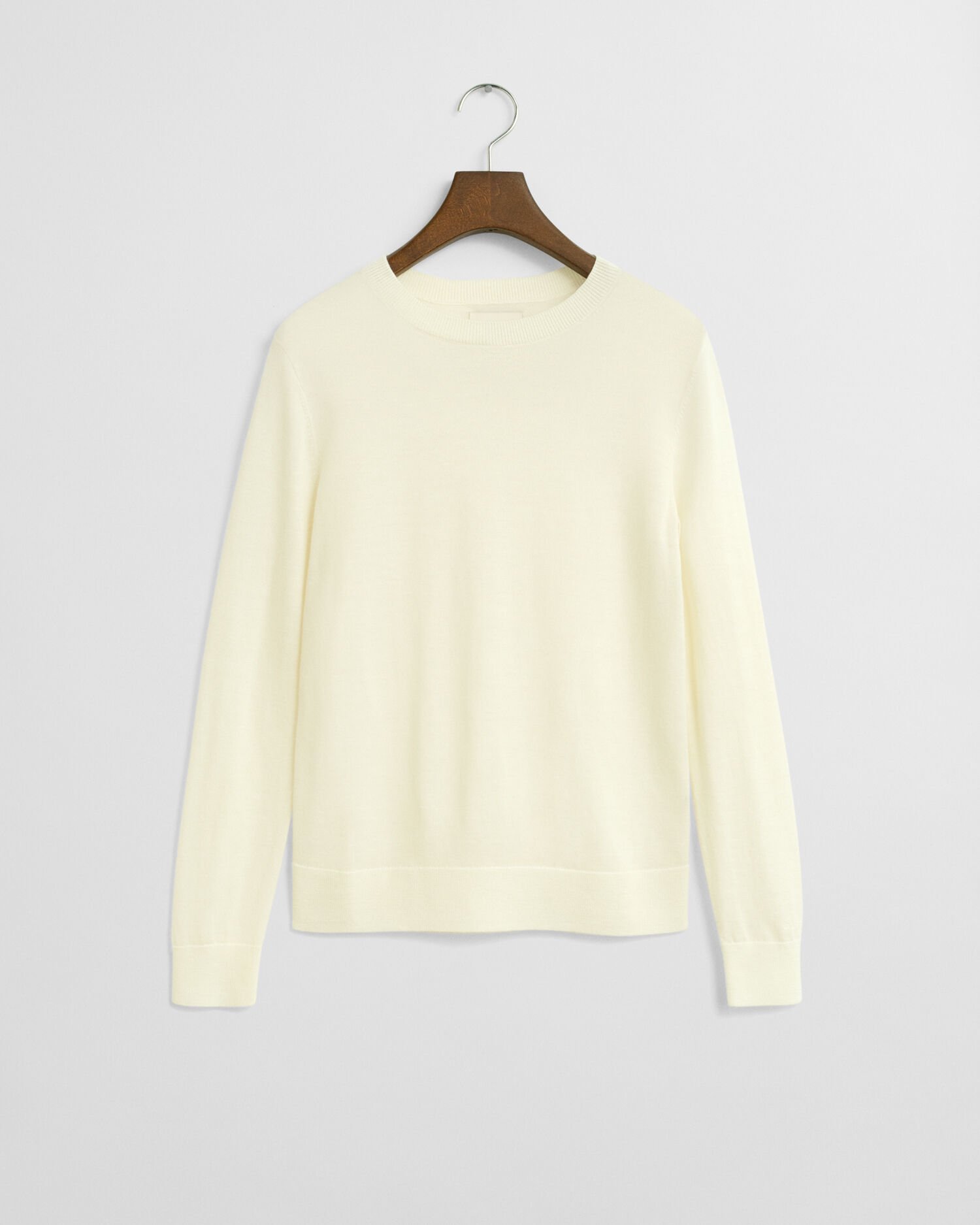 Trui met ronde hals van extra fijne merinoswol