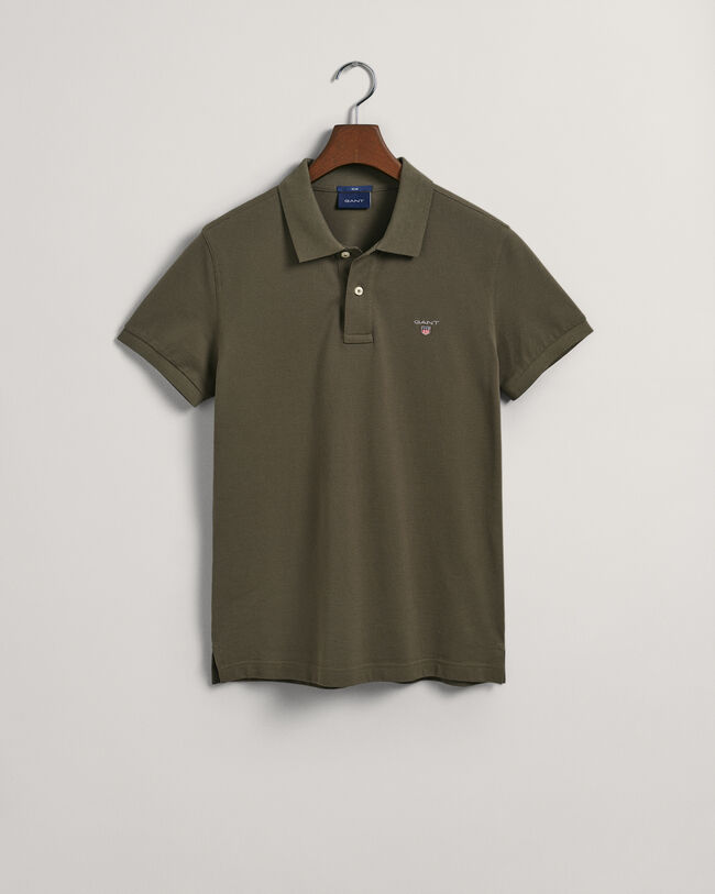 Original Slim Fit piqu&eacute; poloshirt