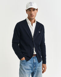 Klassieke katoenen vest met V-hals