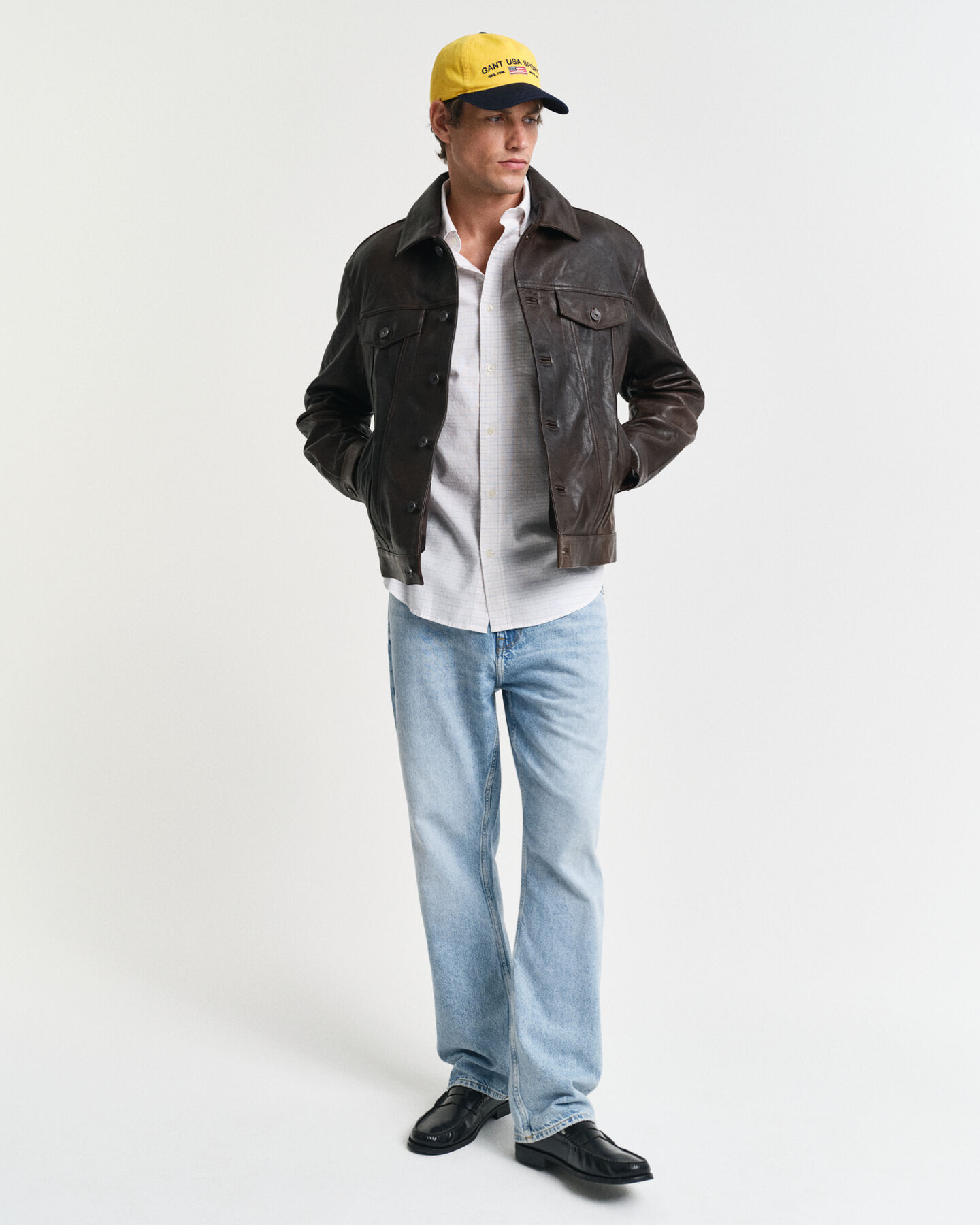 Regular Fit Tattersall klassiek Oxford-overhemd