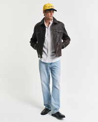 Regular Fit Tattersall klassiek Oxford-overhemd