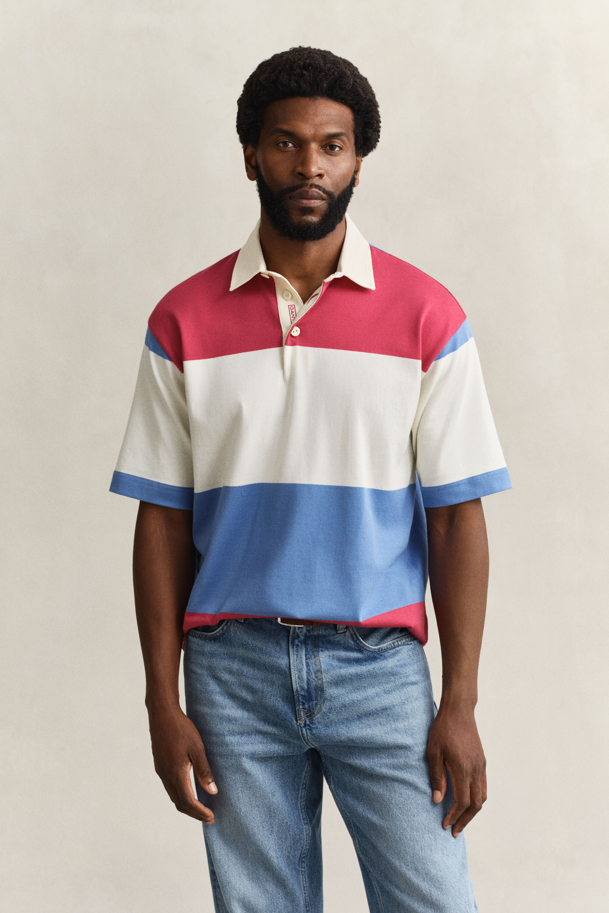 Rugger met korte mouwen