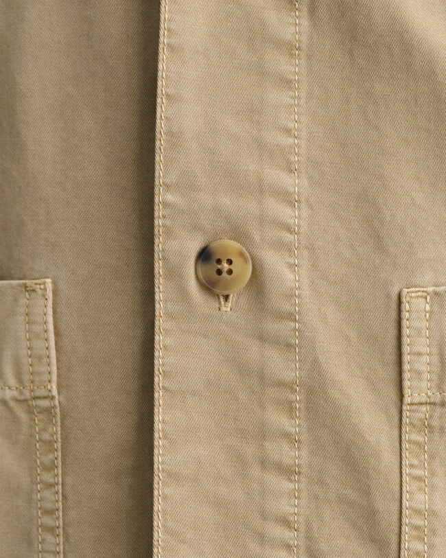 Speciaal geverfd Twill overshirt