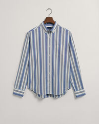 Regular Fit kleurrijk gestreept overhemd