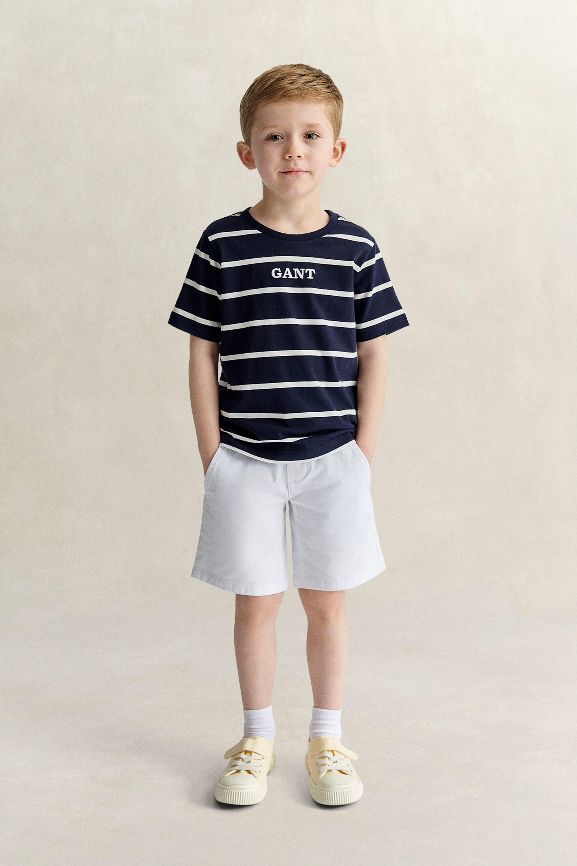Boys Graphic T-shirt met streep