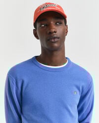 Trui met ronde hals van buitengewoon zachte lamswol