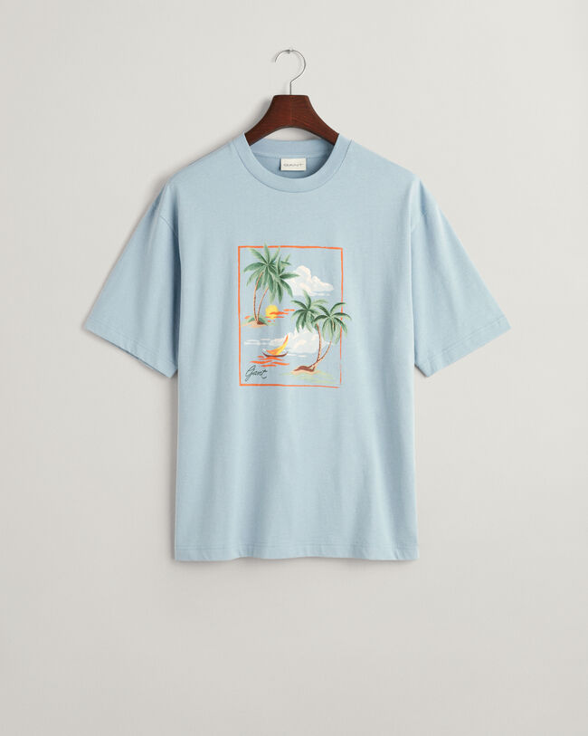Hawaiian Print T-shirt