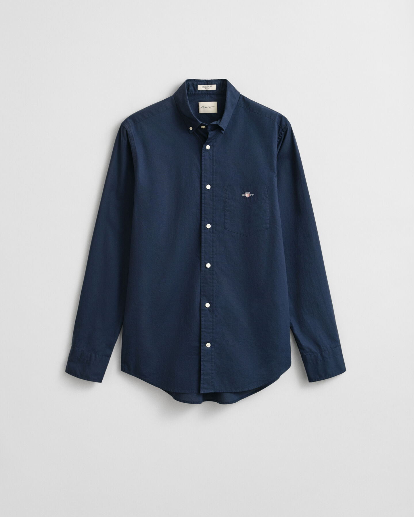 Regular Fit Classic overhemd van poplin