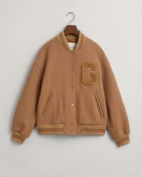 GANT Varsity Jacket van wollen keperstof