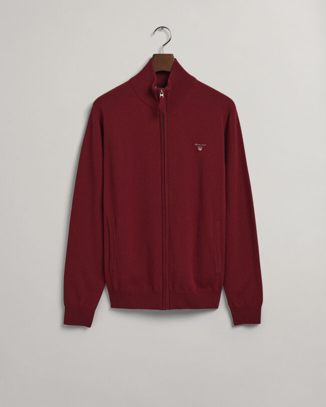 Vest met ritssluiting van buitengewoon zachte lamswol