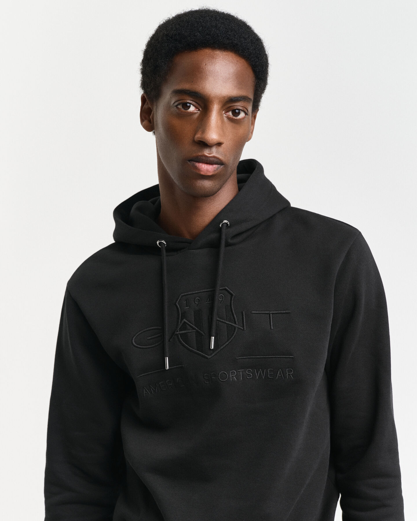 Tonal Shield hoodie
