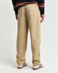 Relaxed Fit canvas broek