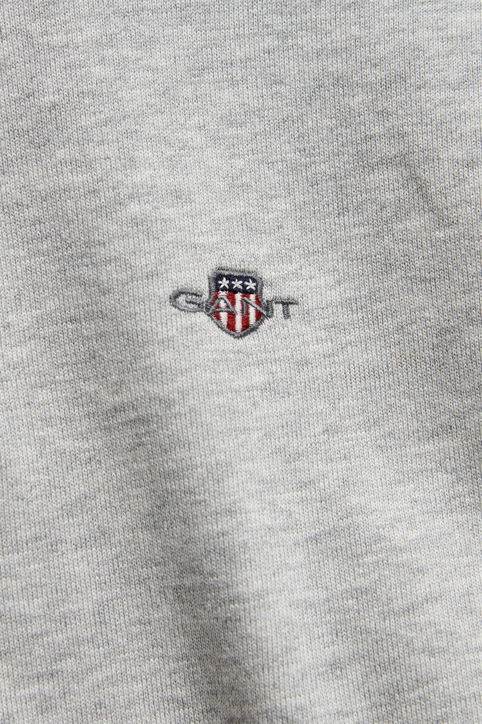 Sweatshirt met korte rits en schild voor tienerjongens