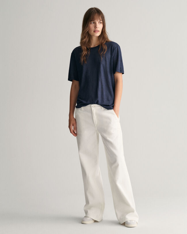 Linnen T-shirt