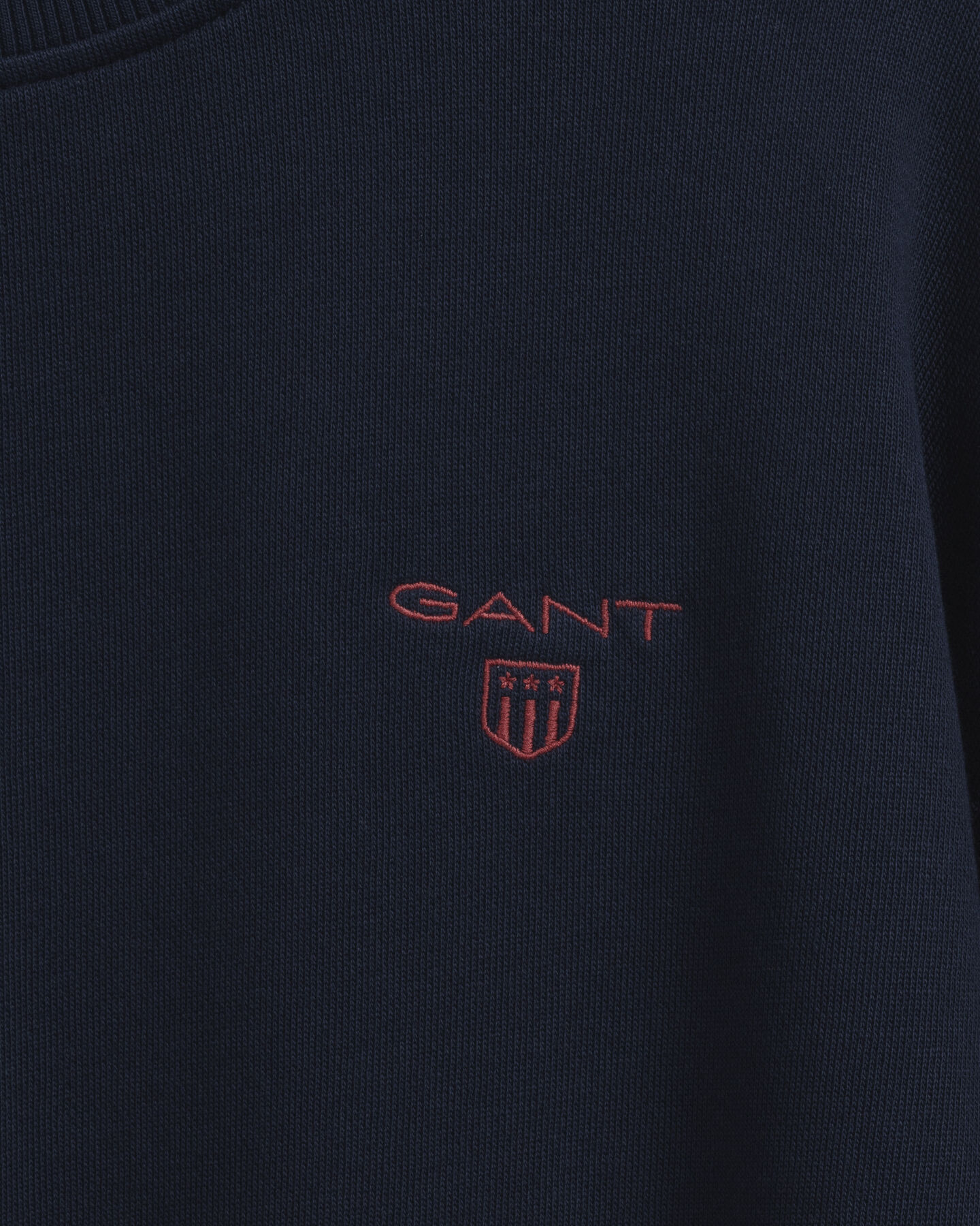 Teen Boys Contrast Shield sweater met ronde hals