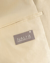 Relaxed Fit kostuumjasje van katoen en linnen