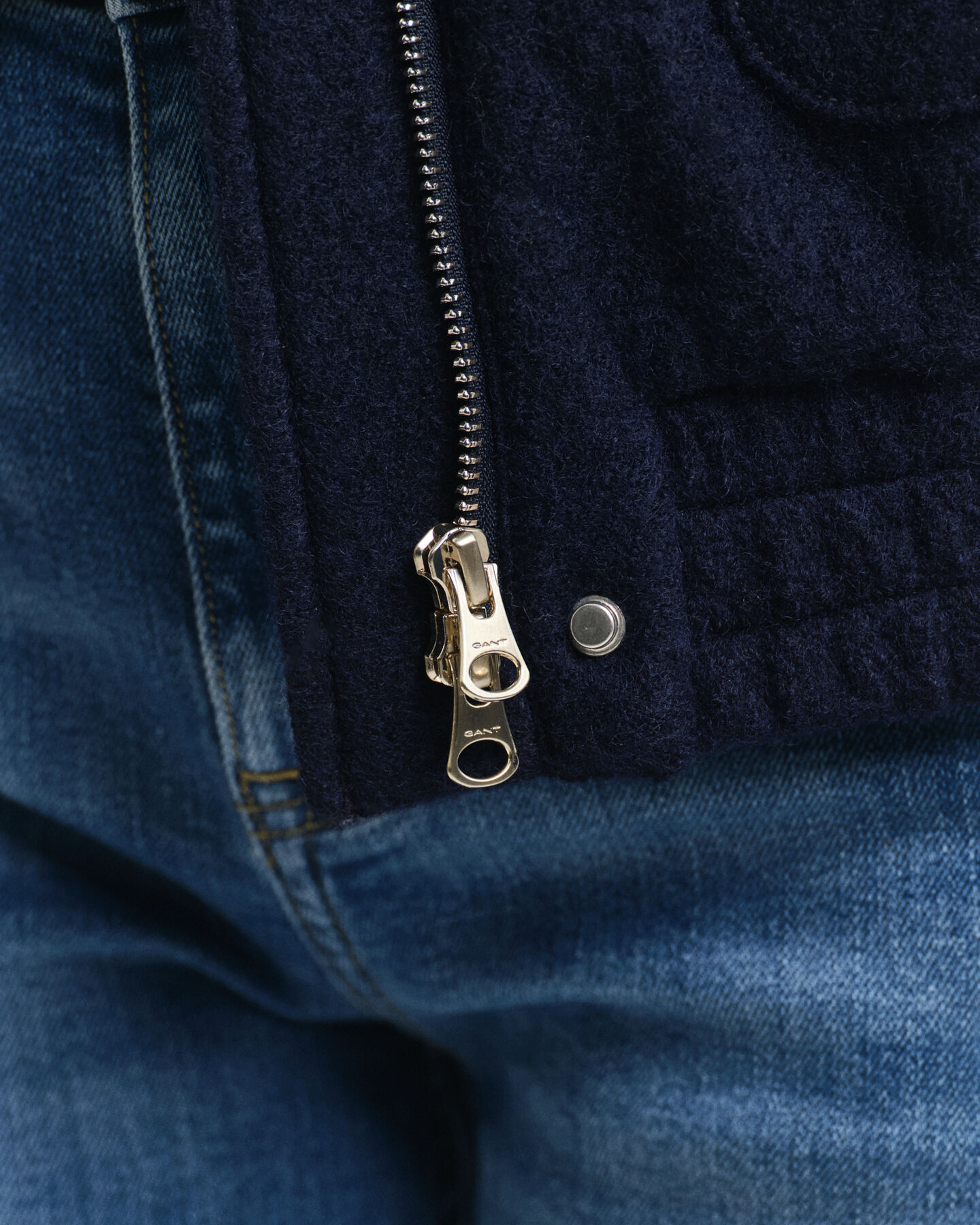 Wollen Harrington jack