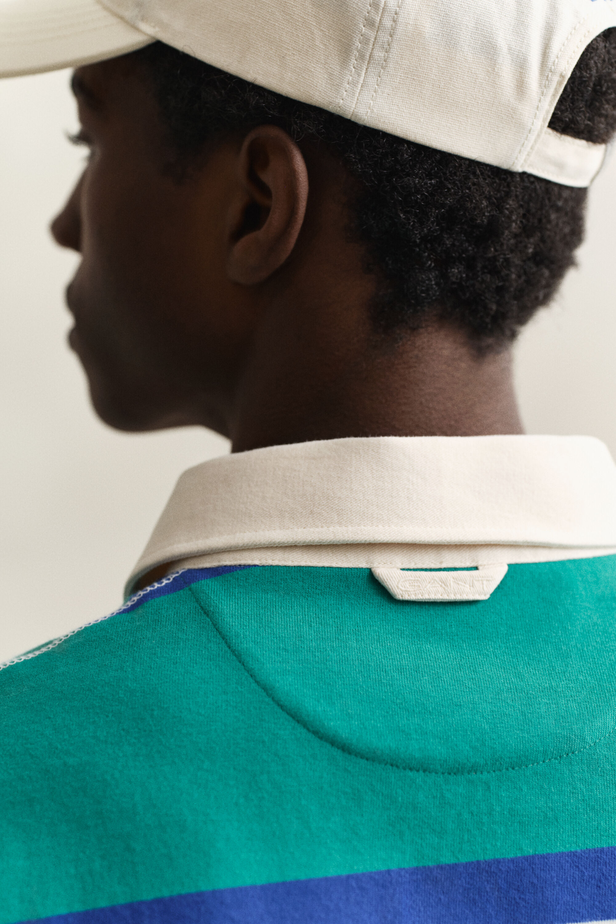 Rugger met blokstrepen