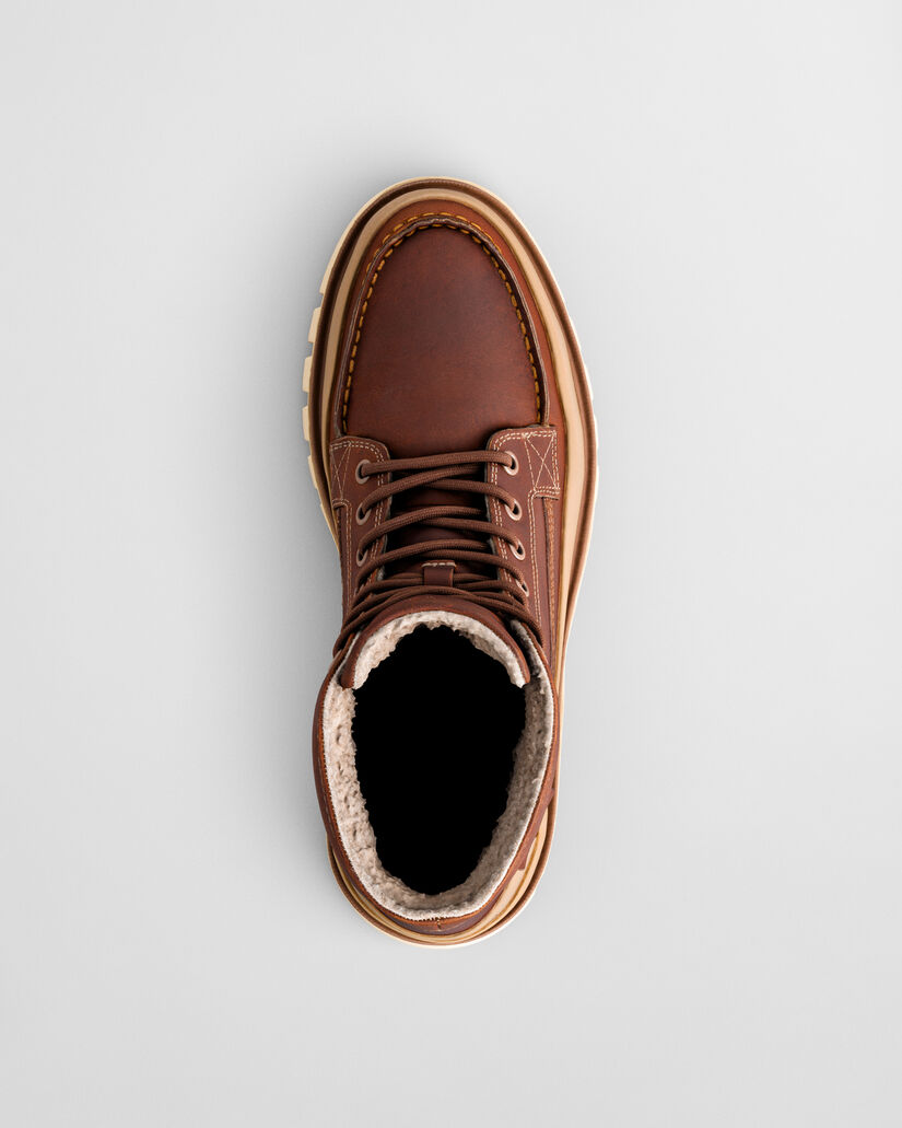 Nebrada halfhoge leren laarzen