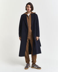 Hoodie met ritssluiting van buitengewoon zachte lamswol