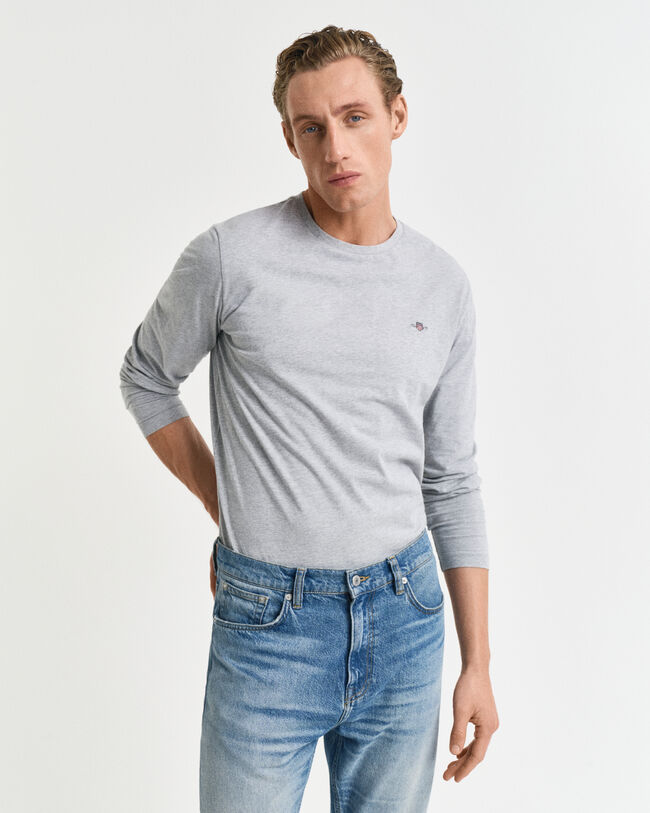 Shield T-shirt met lange mouwen