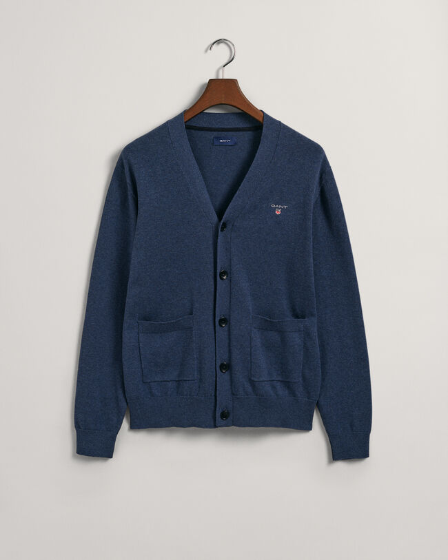 Classic katoenen vest met V-hals