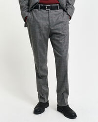 Slim Fit kostuumbroek met ruiten