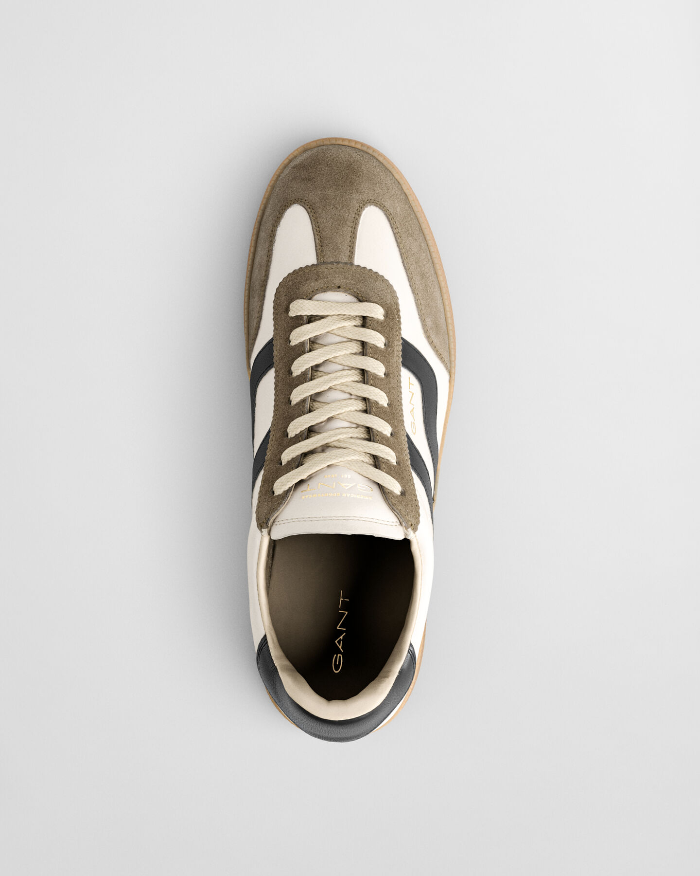 Cuzmo sneakers van suède en leer