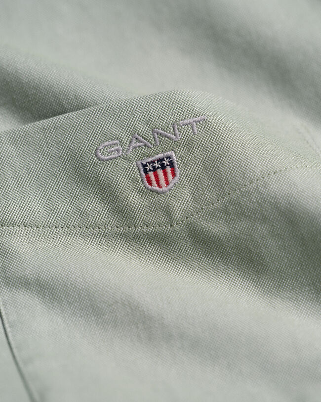 Regular Fit Oxford-overhemd met korte mouwen