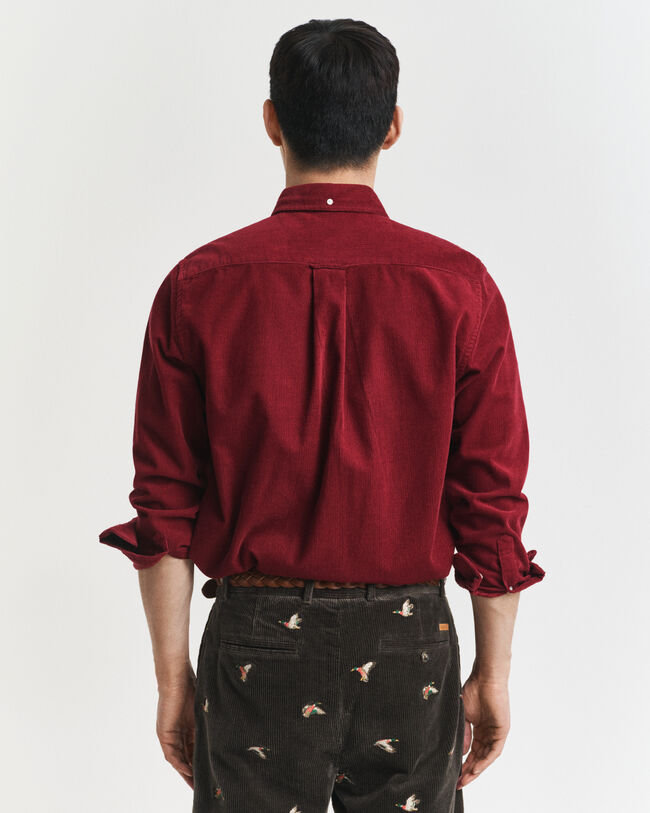 Regular Fit corduroy overhemd