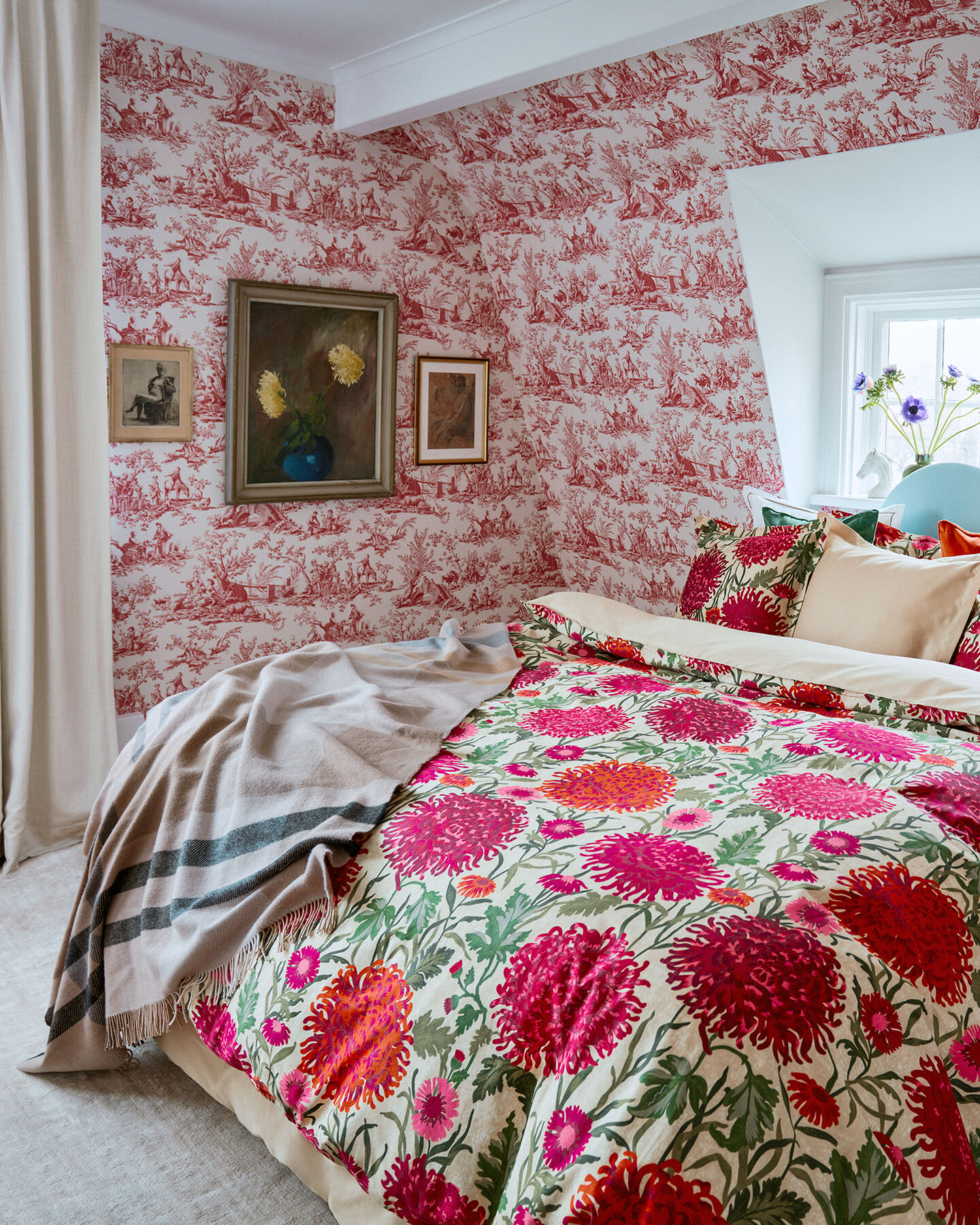 Dahlia Flower kussensloop