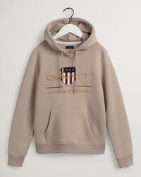 Archive Shield hoodie van sweatstof